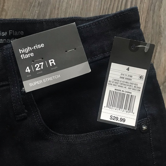 High rise flare denim-Super Stretch - Picture 5 of 6